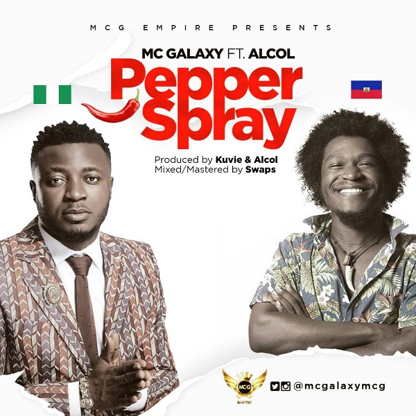 MC Galaxy Pepper Spray Artwork