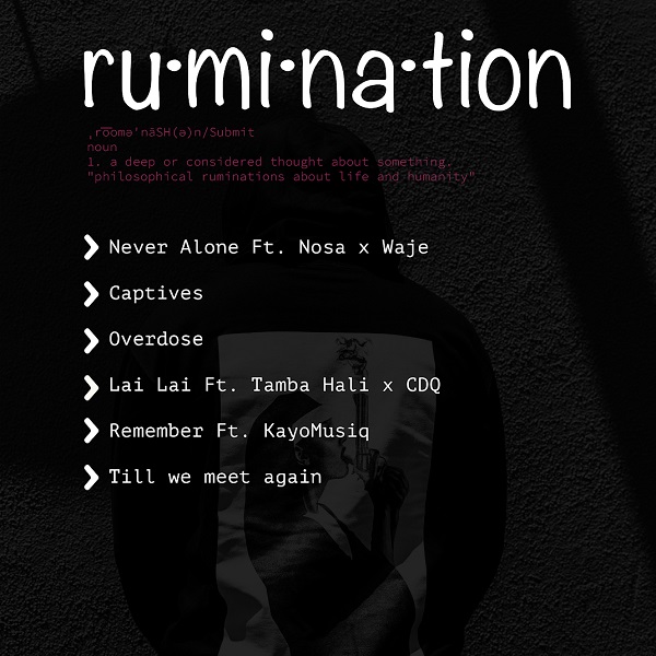 Masterkraft Rumination EP Tracklist