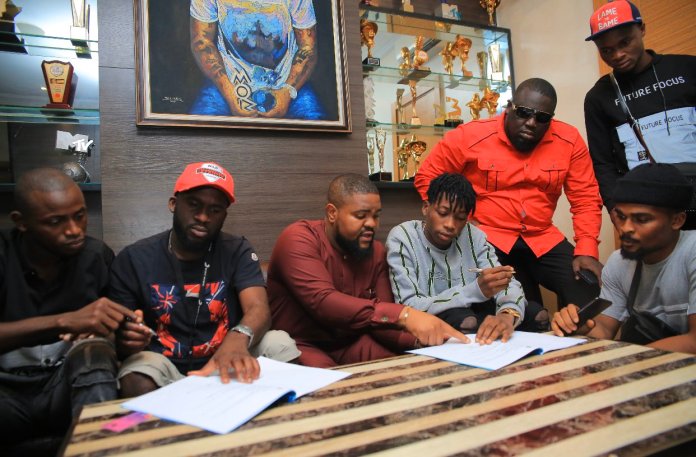 Davido signs Lil Frosh to DMW Records label
