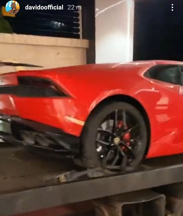 Davido Lamborghini