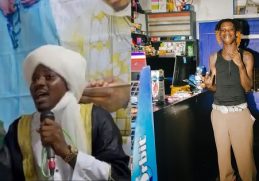 Islamic Cleric Preaches To Congregation With Seyi Vibez' Lyrics