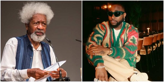 "No apology is required"- Wole Soyinka Backs Davido Over Controversial Music Video