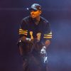Chris Brown Stuck Suspended in Air